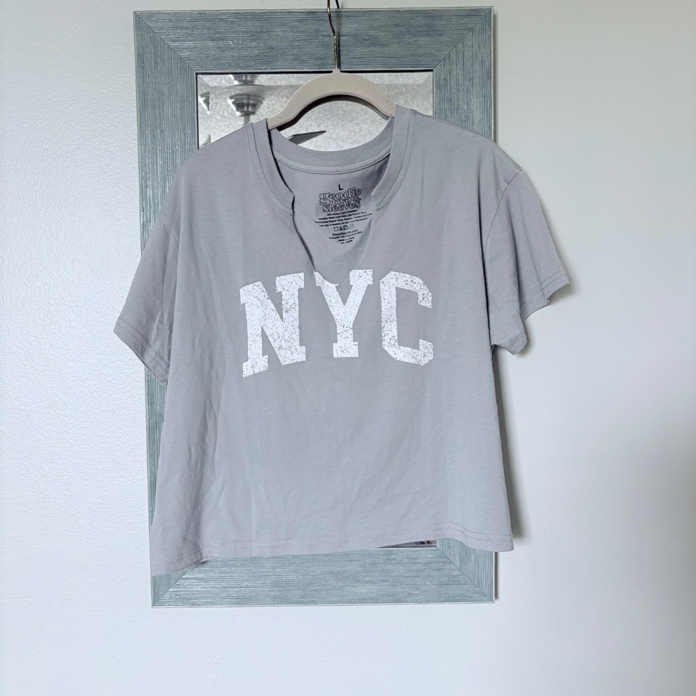 Gray NYC Women's Top